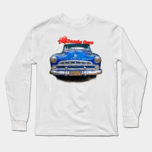 I Love Classic Cars Long Sleeve T-Shirt